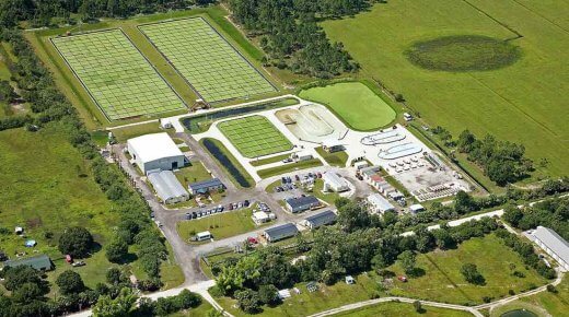 Aquatic Biomass Production Facility