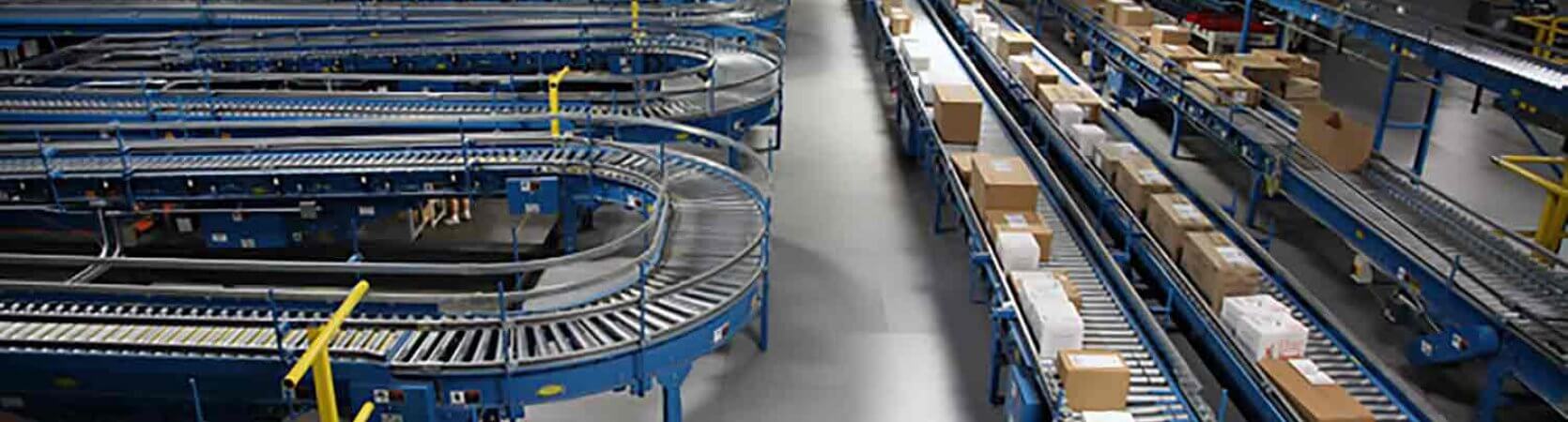 new automation parcel conveyor system design