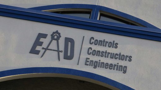 EAD Corporate Office with EAD corporate logo on building